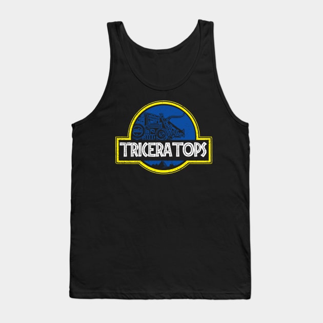 Triceratops Tank Top by Daletheskater